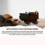 AR026 Metal Music Car Coin Bank Model 